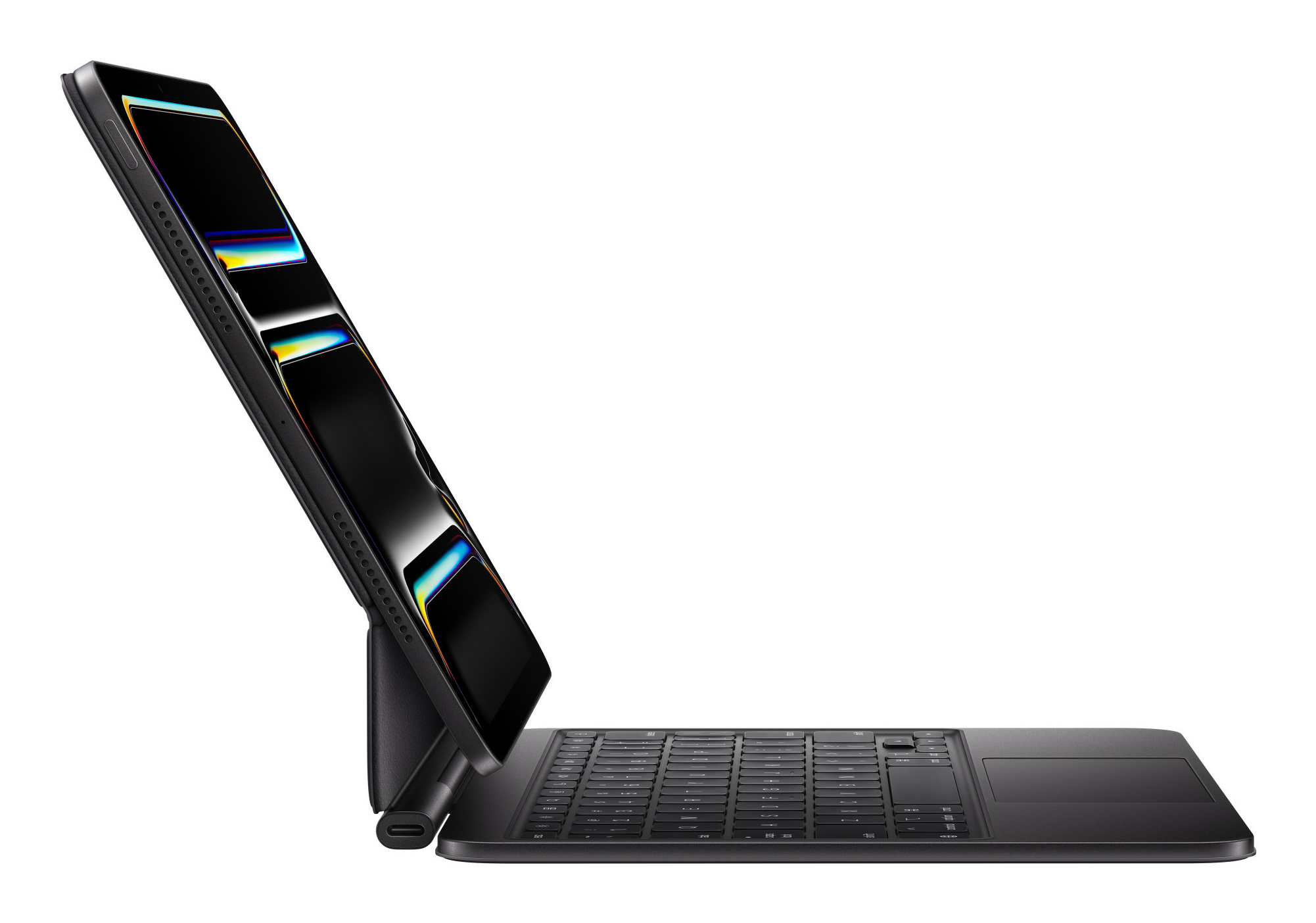 Apple Magic Keyboard - Tastatur und Foliohülle - mit Trackpad - hinterleuchtet - TL: Deutsch, QWERTZ, Ansicht 4