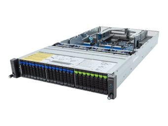 Gigabyte R283-Z92 (rev. AAE2) - Server - Rack-Montage - 2U - zweiweg - keine CPU - RAM 0 GB - SATASASNVMe 6.4 cm (2.5)