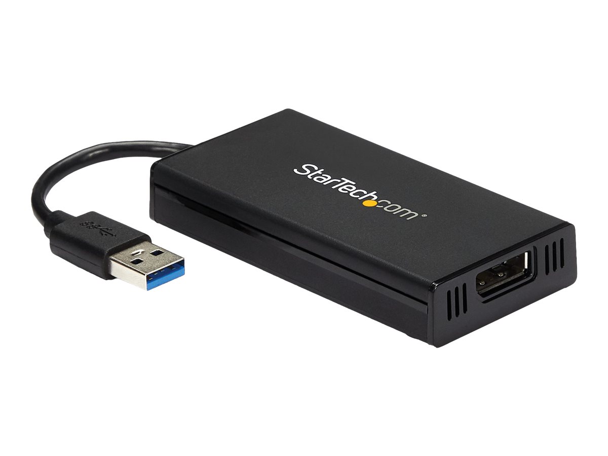 StarTech.com USB 3.0 auf Displayport Adapter - Externe Monitor Grafikkarte DisplayLink zertifiziert - Ultra HD 4k - USB / DisplayPort-Adapter - TAA-konform - USB Typ A (M)