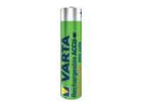 Varta Rechargable Accu - Batterie 4 x AAA - NiMH - (wiederaufladbar)