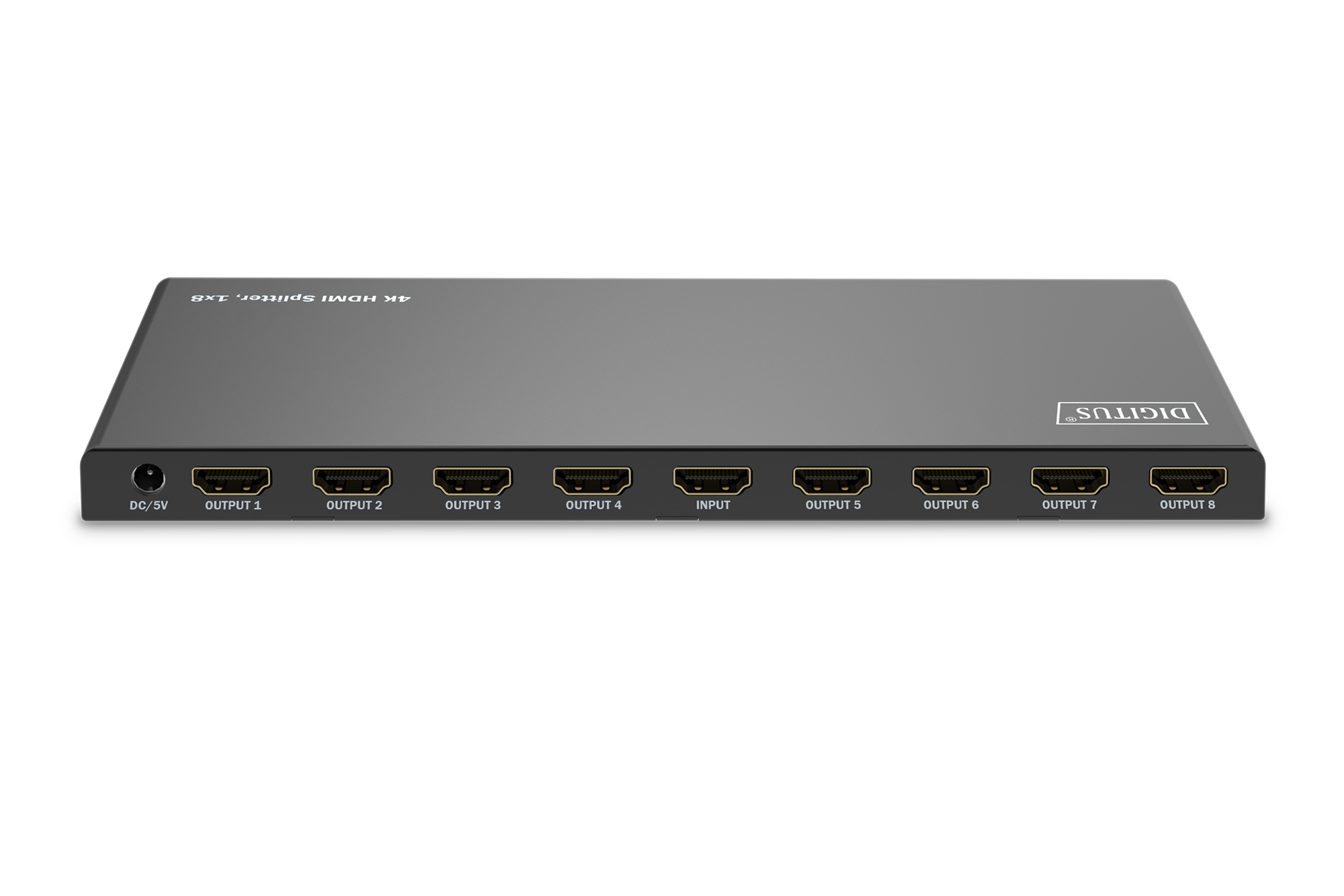 DIGITUS HDMI Splitter 1x8 4K/60Hz HDCP 2.3 EDID Control, Ansicht 4
