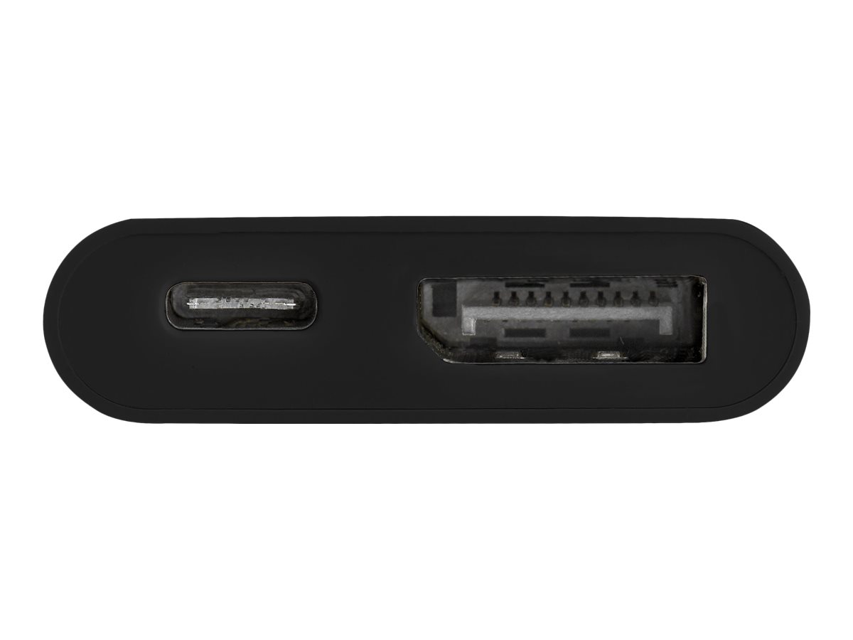 StarTech.com StarTech USB C to DisplayPort Adapter with Power Delivery, 8K 60Hz/4K 120Hz USB Type C to DP 1.4 Monitor Video Converter w/60W PD Pass-Through Charging, HBR3, Thunderbolt 3 Compatible - USB-C Male to DP Female (CDP2DP14UCPB)