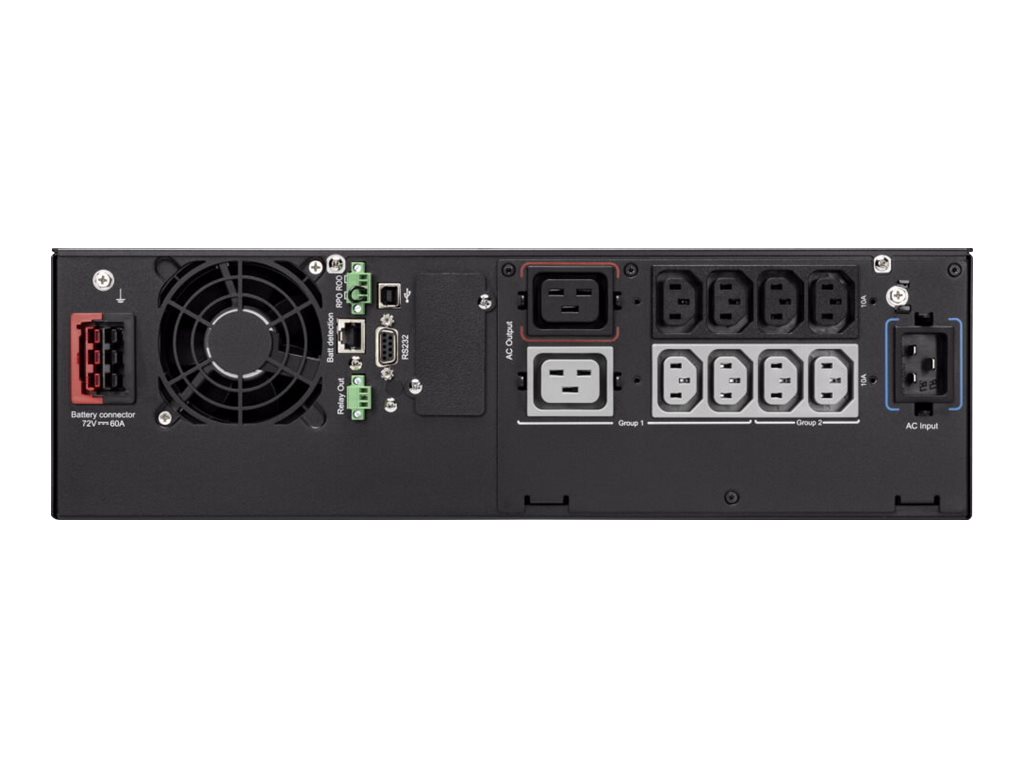 Eaton 5PX G2 - USV (in Rack montierbar/extern) - 2200 Watt - 2200 VA - RS-232, USB - Ausgangsanschlüsse: 10 - 3U