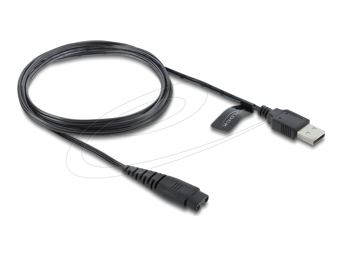 Delock Stromkabel - USB (M) zu 2-polig (M)