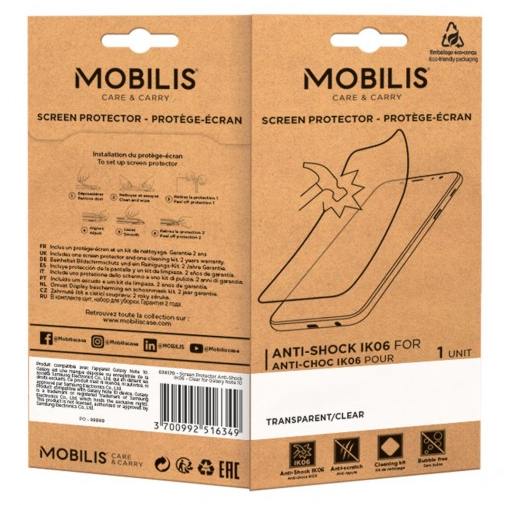 Mobilis Screen Protector Anti-Shock IK06 Clear for Honeywell EDA52, Ansicht 3