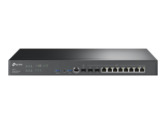 TP-LINK Omada 10 Gbits VPN Router - Ethernet-WAN - Gigabit Ethernet - Schwarz