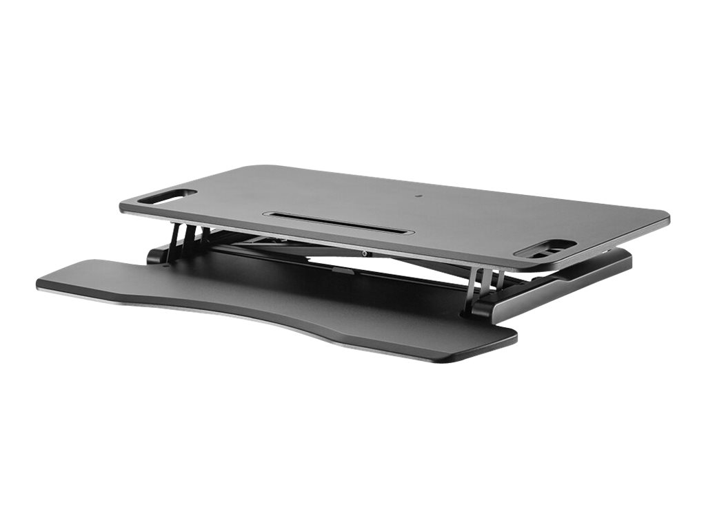 Neomounts by Newstar Sitz-Steh-Arbeitsplatz - Schwarz - -25,4 mm (-1 Zoll) - -25,4 mm (-1 Zoll) - 110 - 510 mm, Ansicht 4