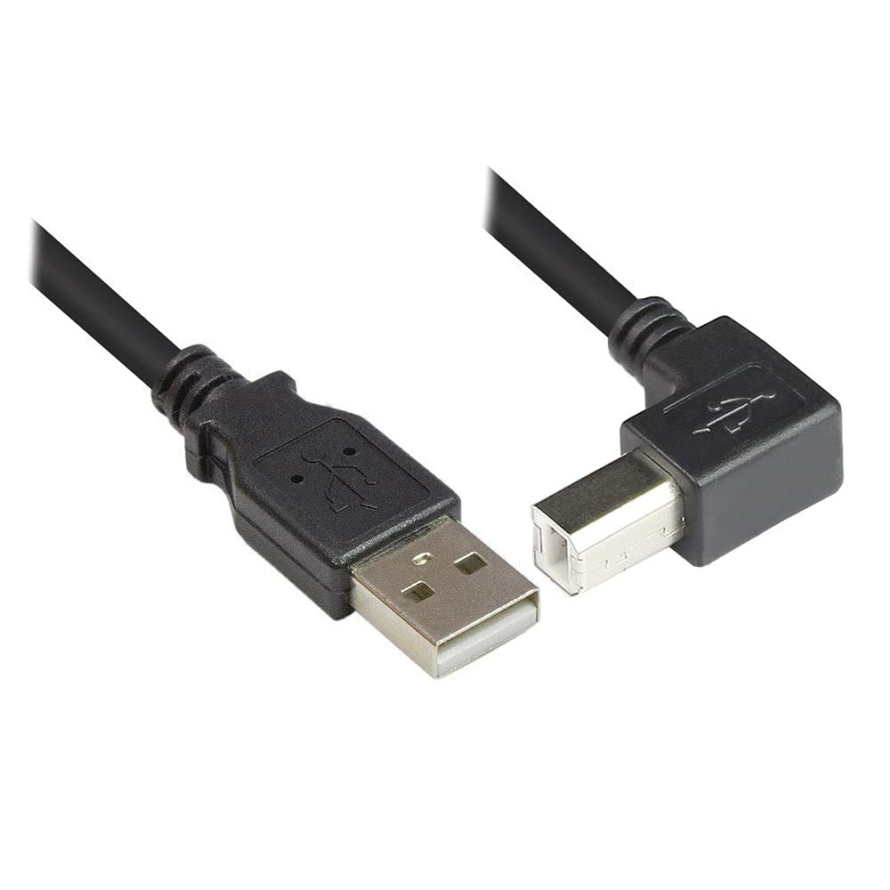 Techly USB-Kabel - USB (M) zu USB Typ B (M), Ansicht 4