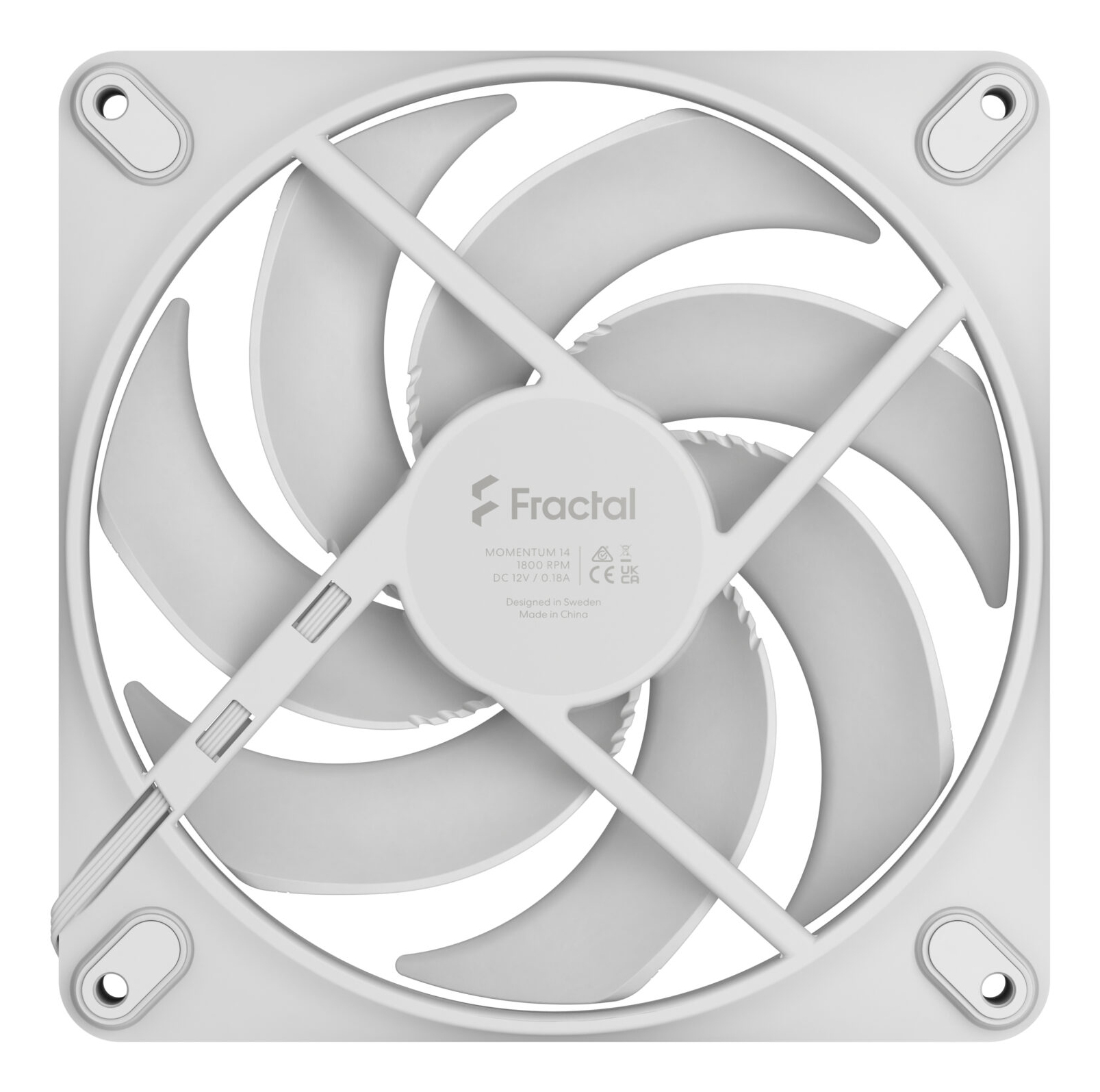 Fractal Design Momentum 14 - Gehäuselüfter - 140 mm, Ansicht 2