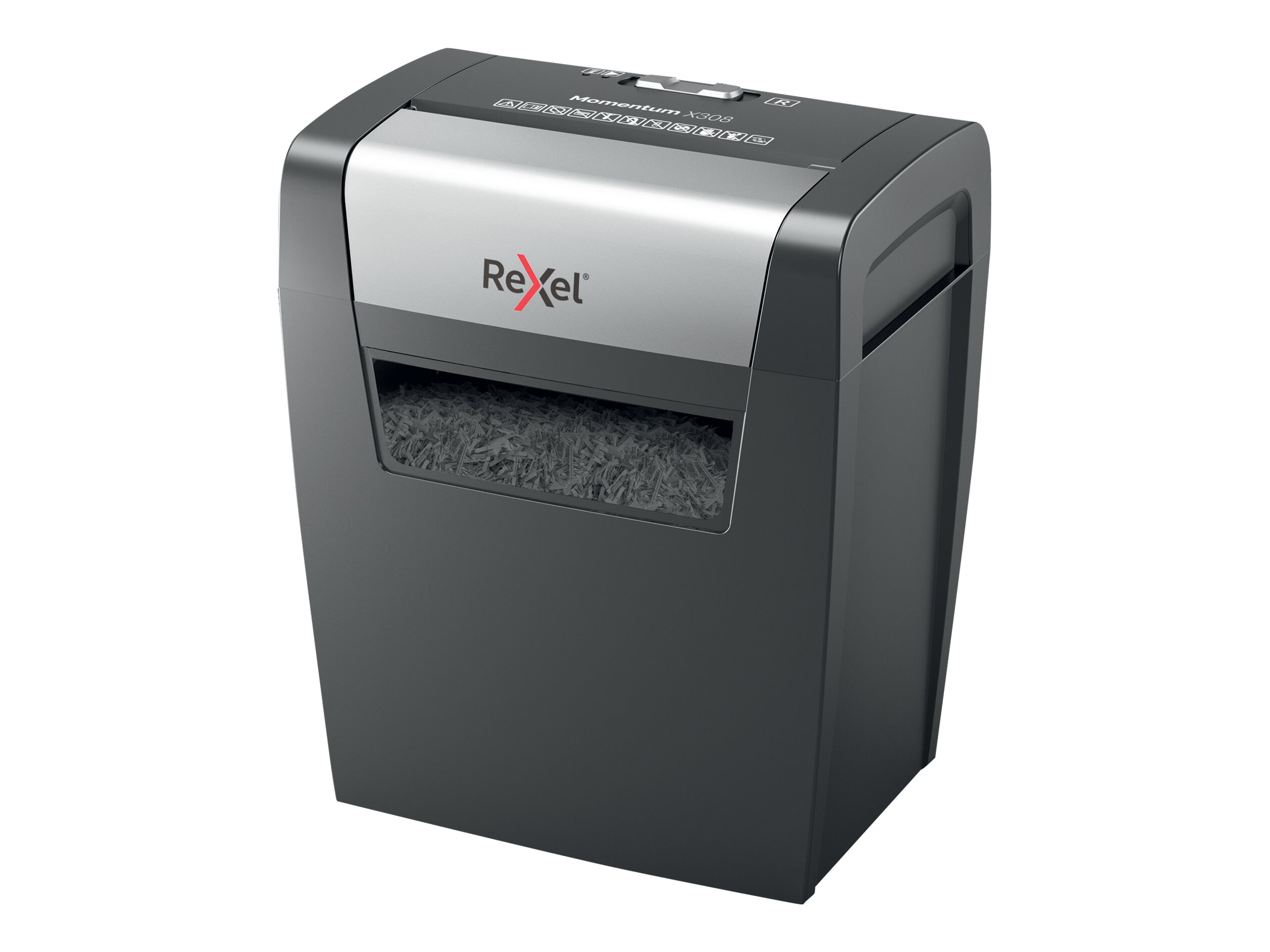 Rexel Momentum X308 - Vorzerkleinerer - Kreuzschnitt, Ansicht 3