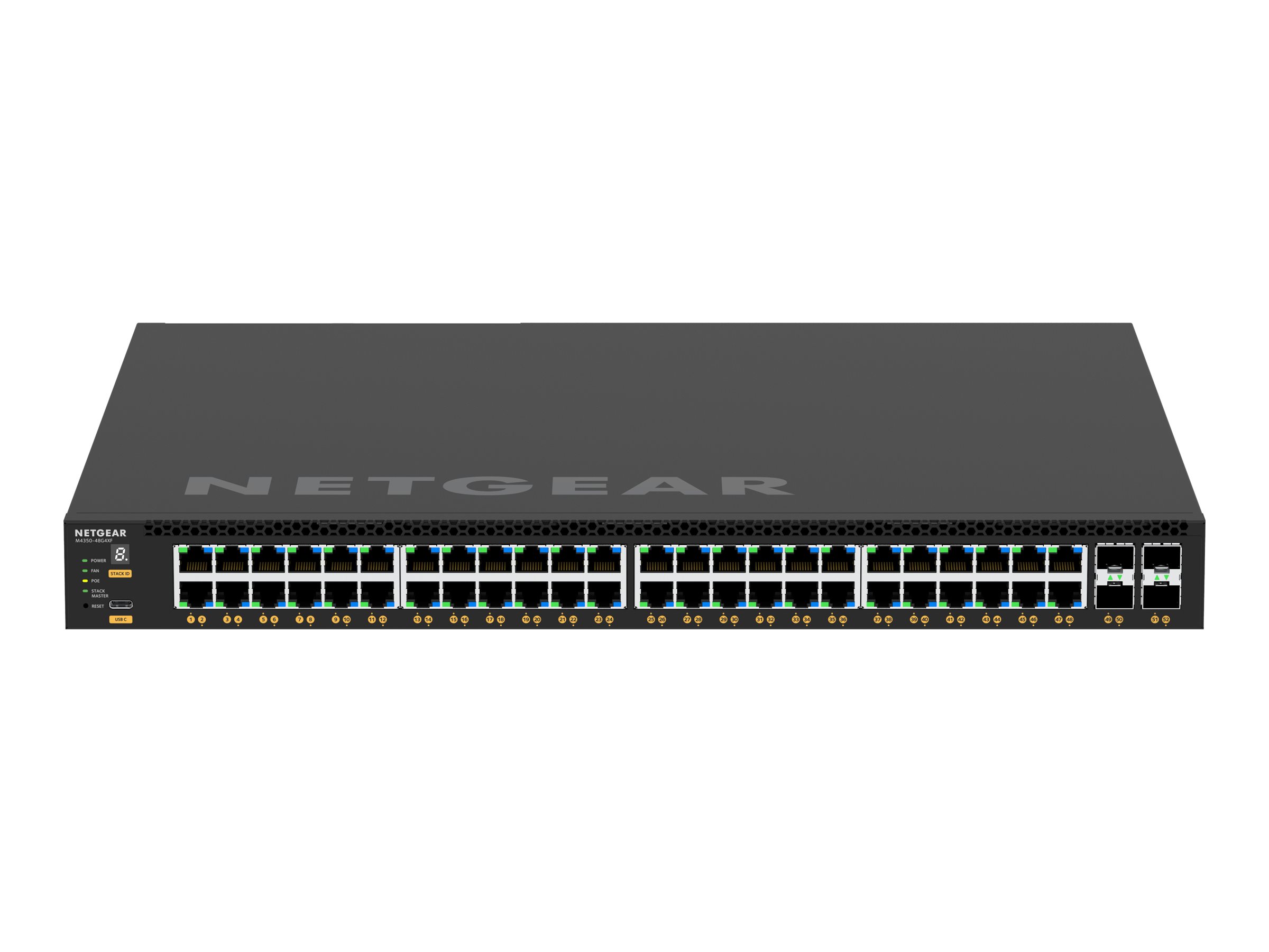 Netgear M4350-48G4XF - Switch - L3 - managed - 48 x 10/100/1000 (PoE+)