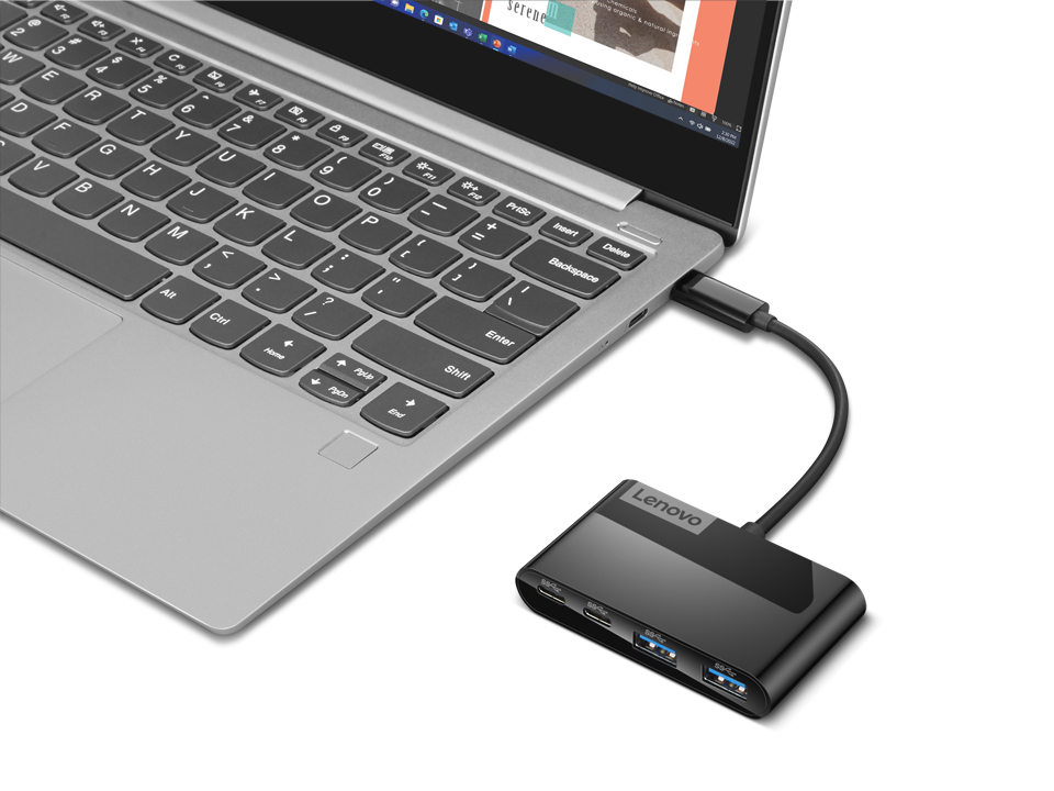 Lenovo Select - Hub - 2 x SuperSpeed USB 3.0, Ansicht 4