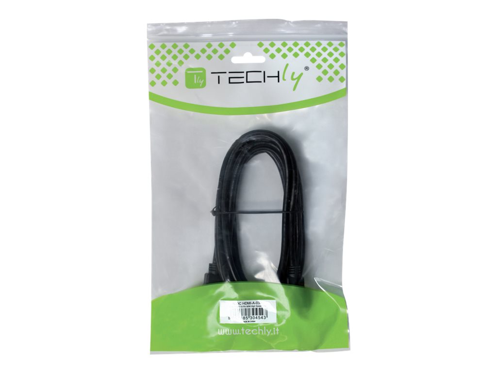 Techly Highspeed - HDMI-Verlängerungskabel mit Ethernet, Ansicht 3