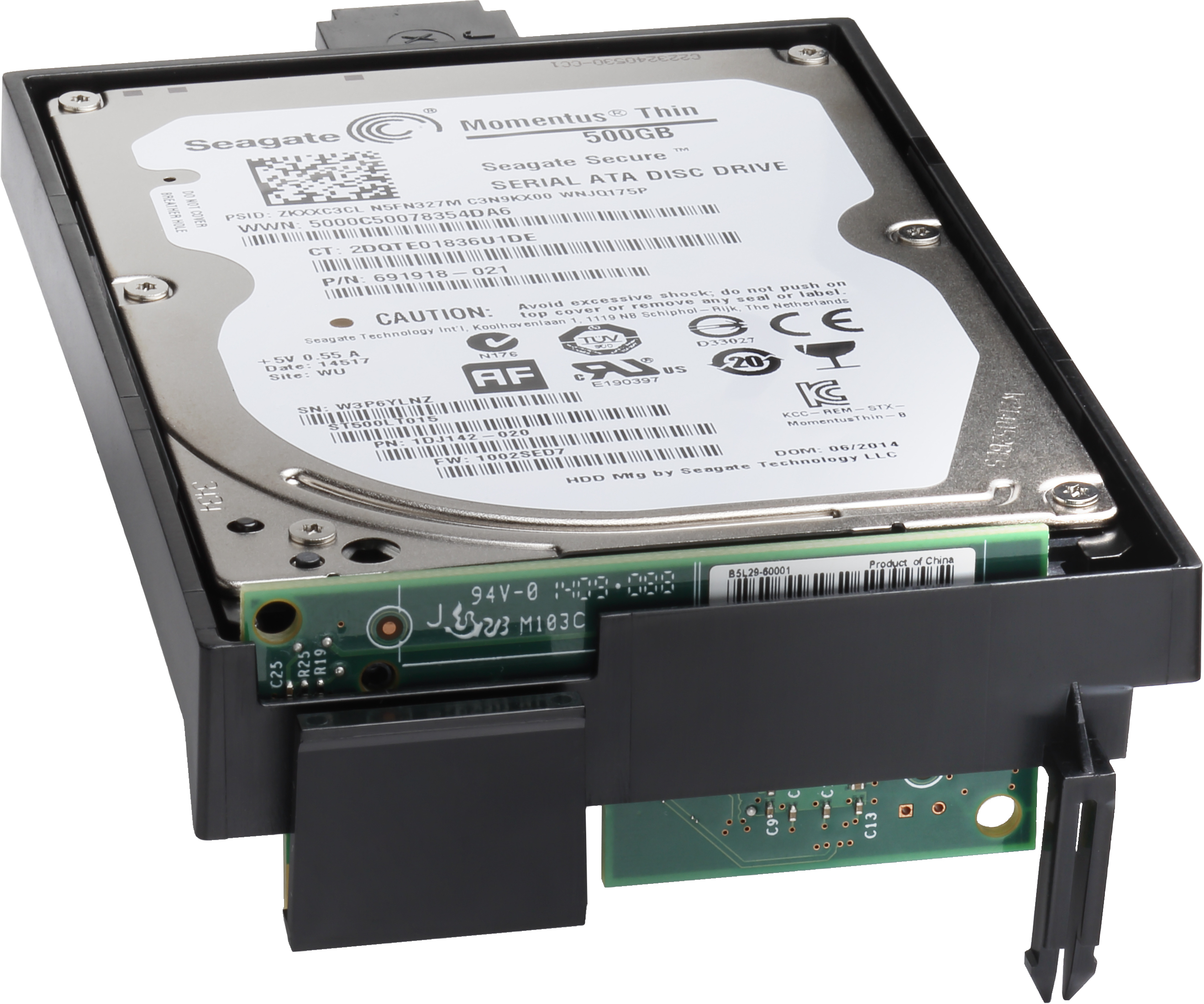 HP High Performance Secure Hard Disk - Festplatte, Ansicht 2