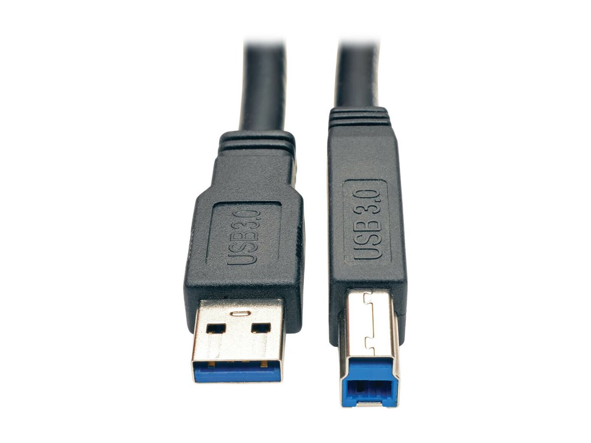 Eaton Tripp Lite U328-025 - 8 m - USB A - USB B - USB 3.2 Gen 1 (3.1 Gen 1) - Männlich/Männlich - Schwarz, Ansicht 2