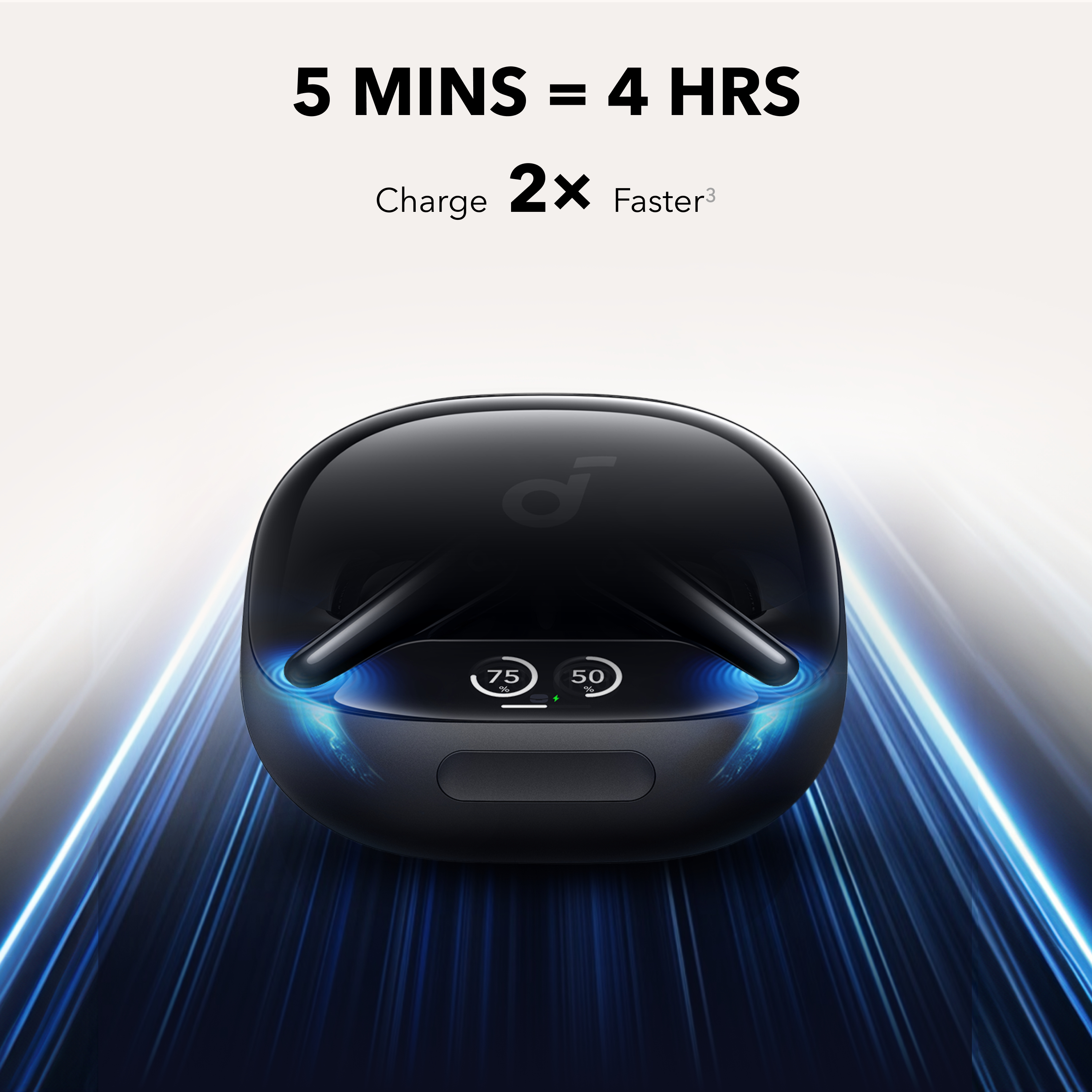 Anker Innovations Soundcore Liberty 4 Pro - True Wireless-Kopfhörer mit Mikrofon - Schwarz, Ansicht 2