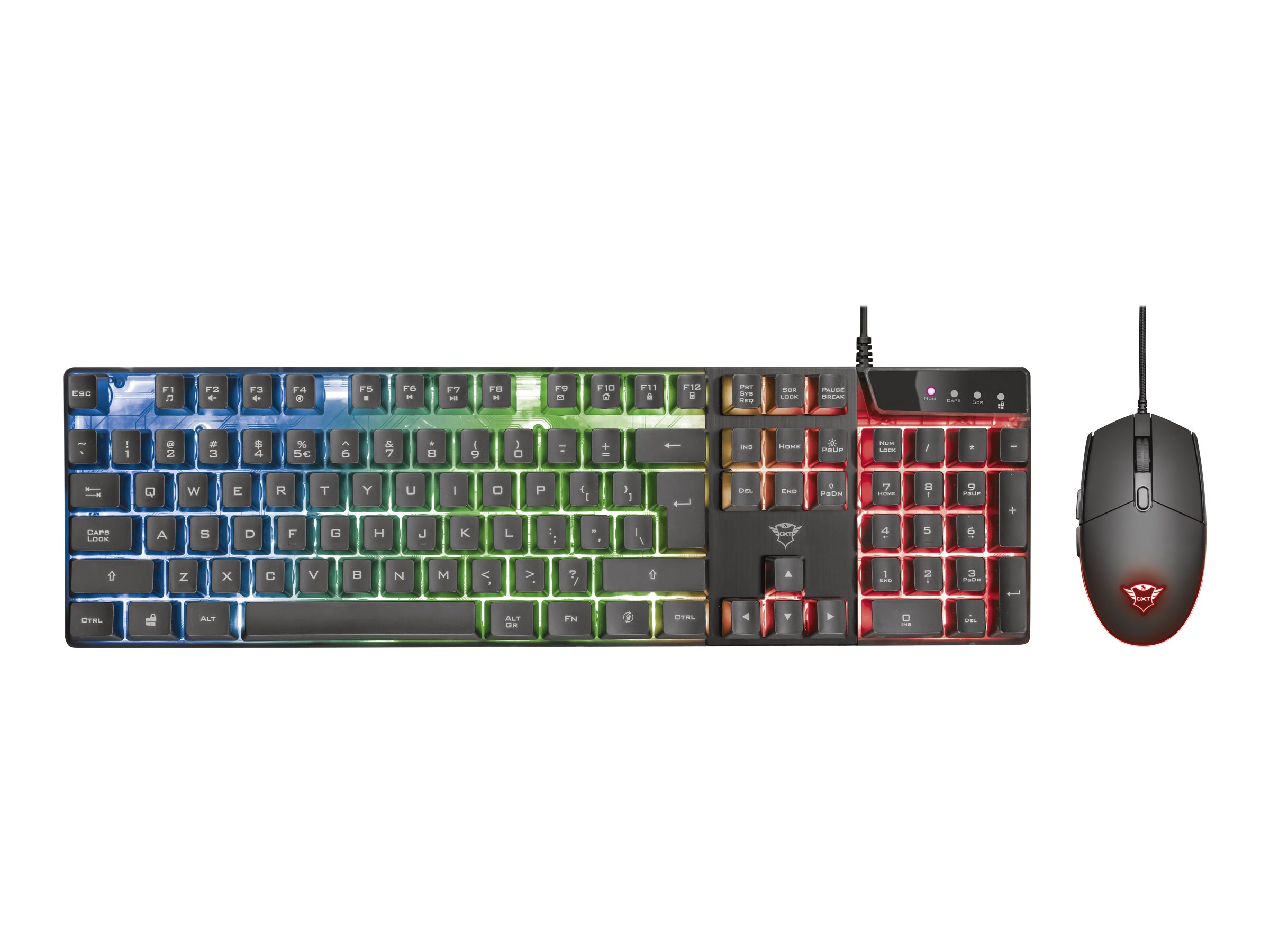 Trust Gaming GXT 838 Azor Gaming Combo - Tastatur-und-Maus-Set