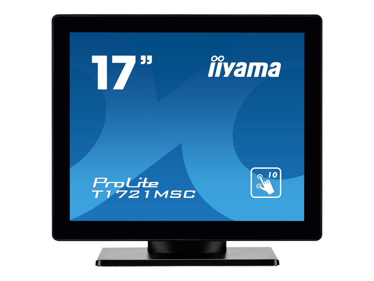 iiyama ProLite T1721MSC, 43,2cm (17 Zoll), Projected Capacitive, 10 TP, schwarz