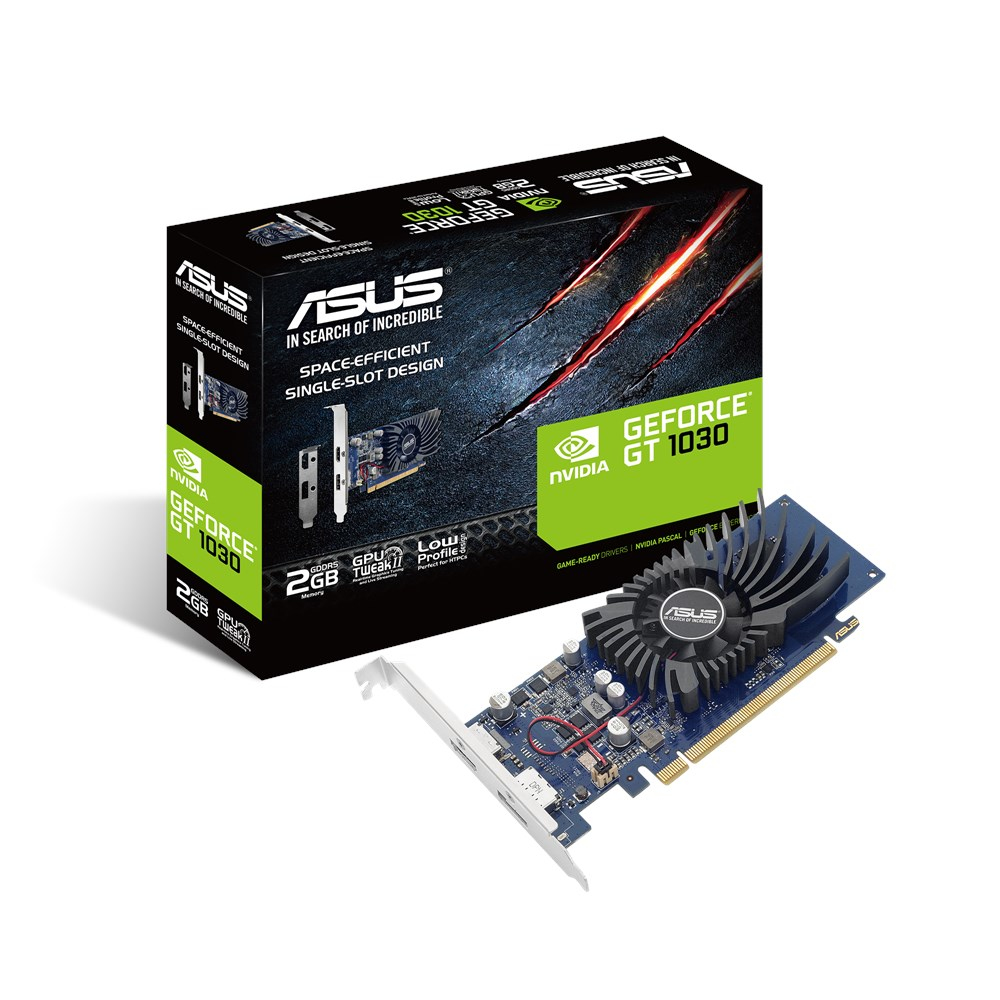 ASUS GT1030-2G-BRK - Grafikkarten - GF GT 1030, Ansicht 2