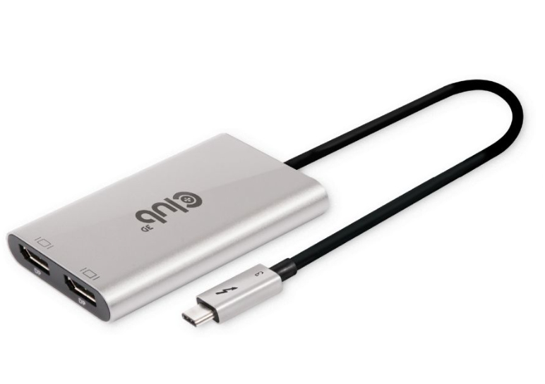 Club 3D Videoadapter - 24 pin USB-C (M) zu DisplayPort (W), Ansicht 4