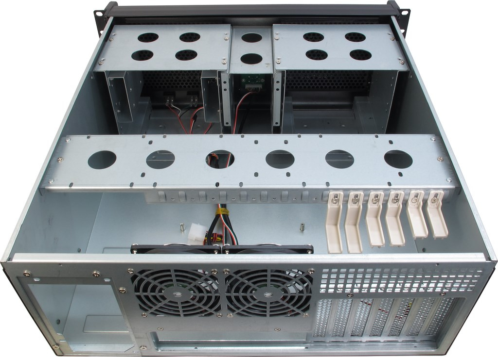 Inter-Tech IPC 4U-4098-S - Rack-Montage - 4U - ATX - ohne Netzteil (ATX), Ansicht 2