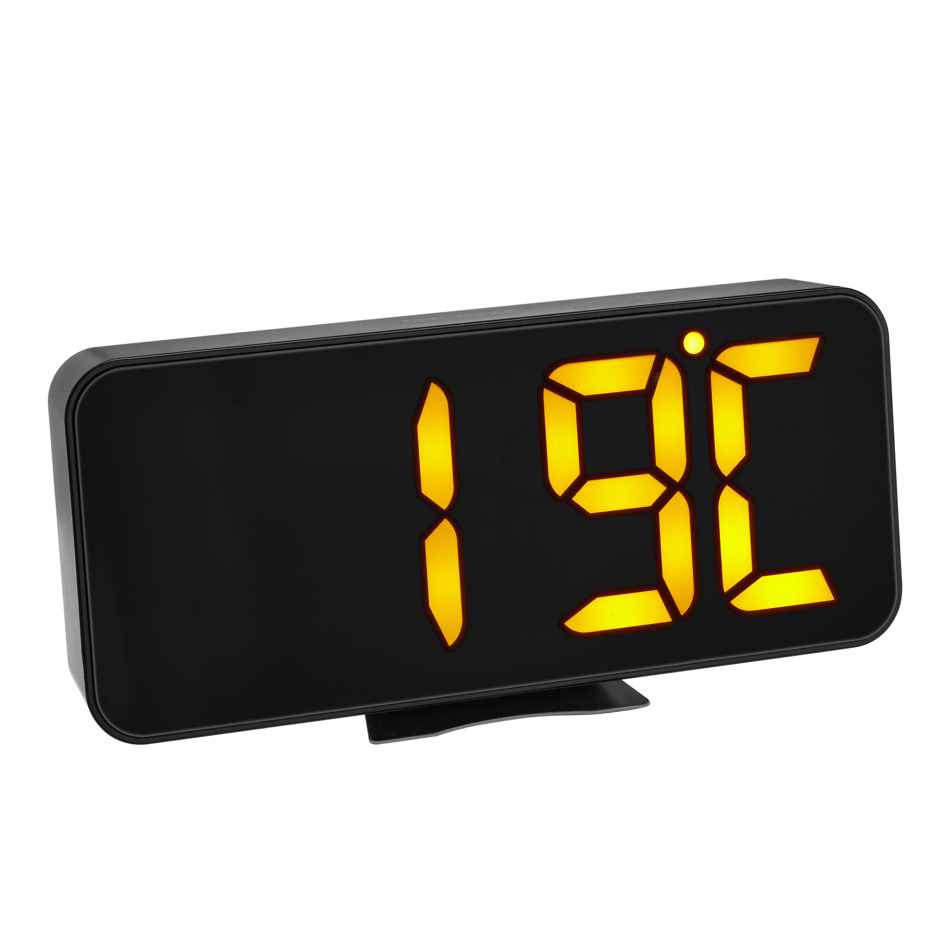 TFA 60.2027.01 - Digitaler Wecker - Schwarz - Kunststoff - LED - Akku - AAA, Ansicht 4