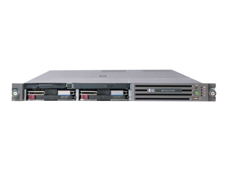 HP Enterprise ProLiant DL360R04 model 63600 1 Xeon cpu 1 MB cache 1 GB SCSI (360528-421)