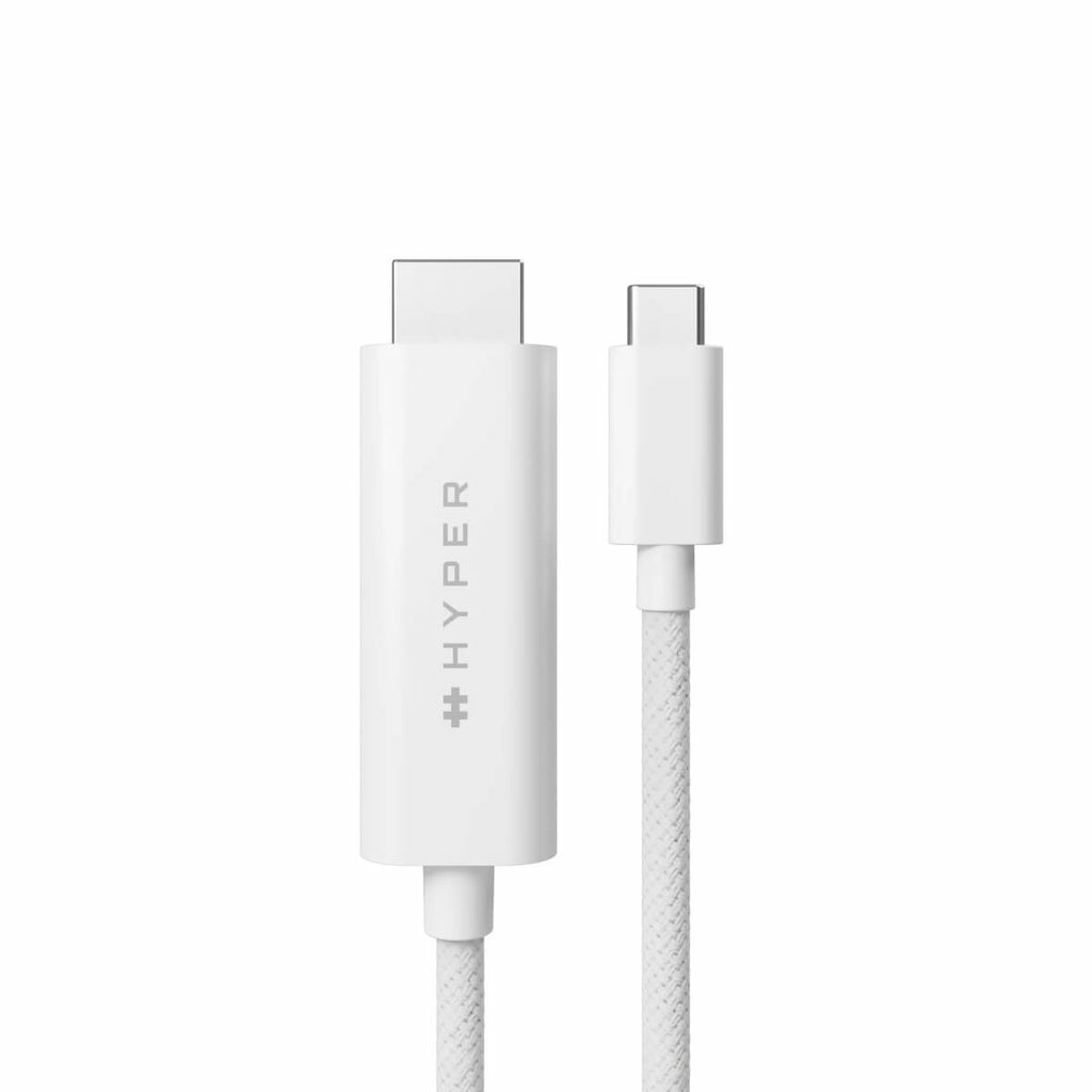 Targus HyperDrive - Adapterkabel - 24 pin USB-C männlich zu HDMI männlich - Weiß, Ansicht 2
