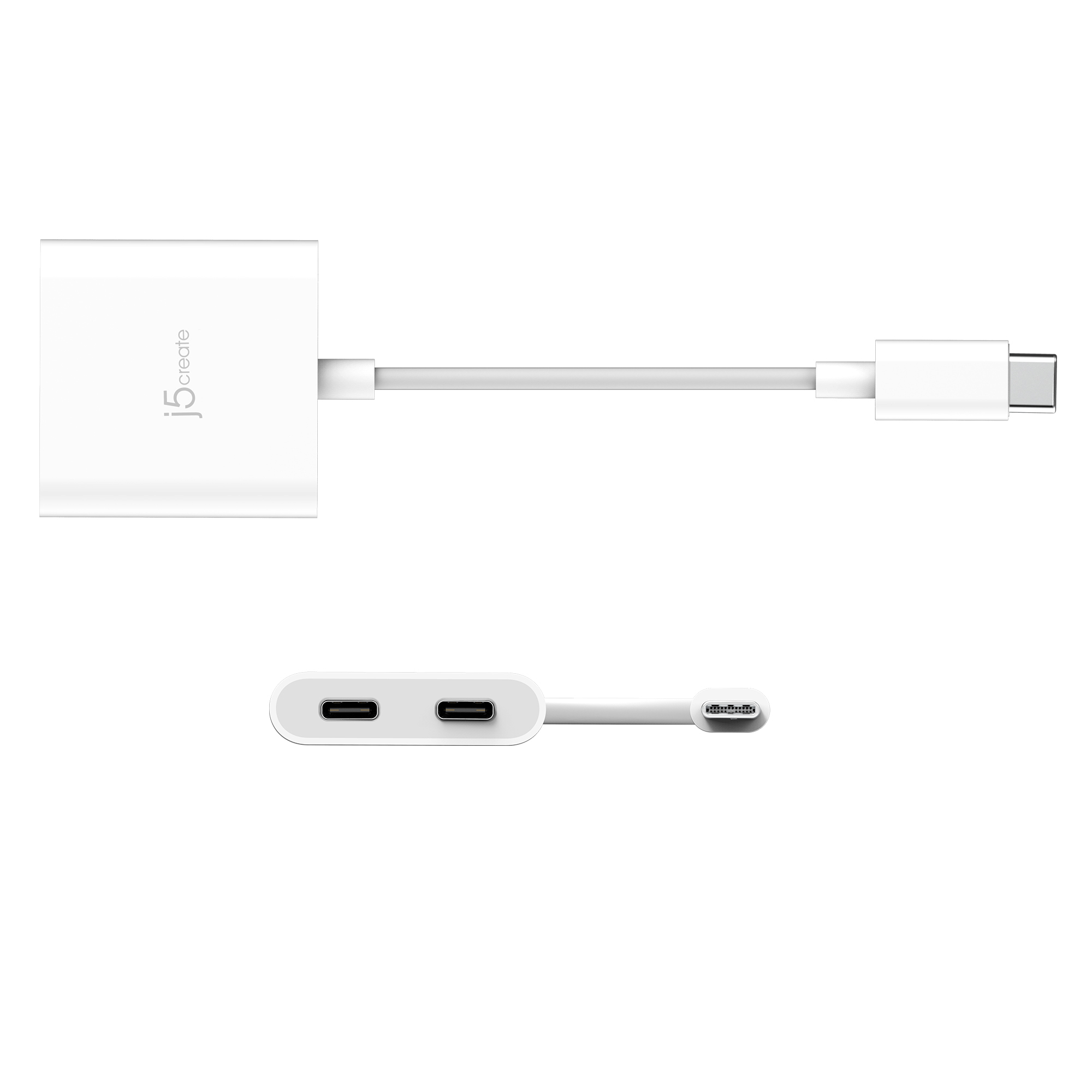 j5create USB-C TO DUAL WITH VIDEO - Kabel - Digital/Daten, Ansicht 4