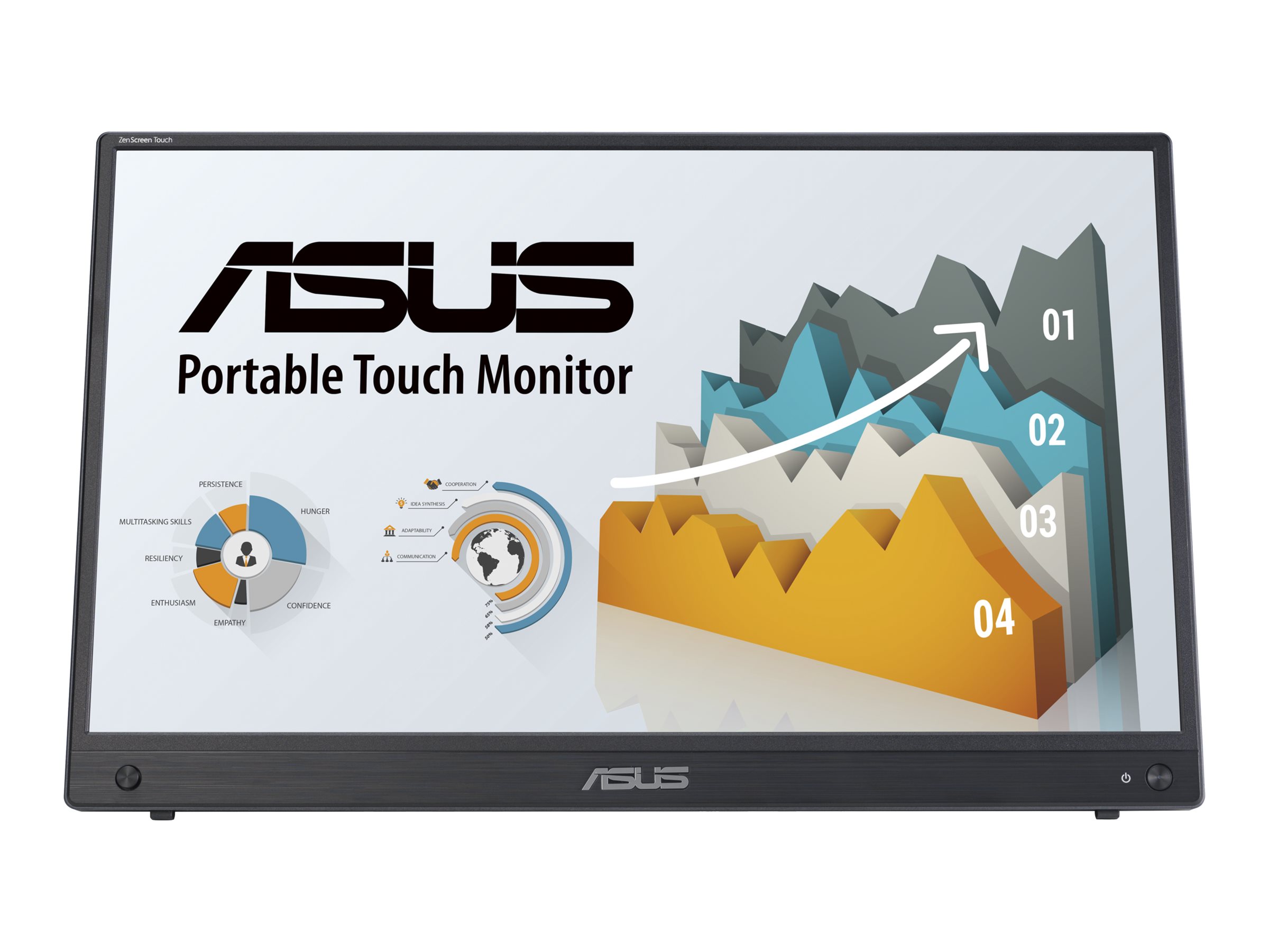 ASUS ZenScreen Touch MB16AMTR - LED-Monitor - 40.6 cm (16")