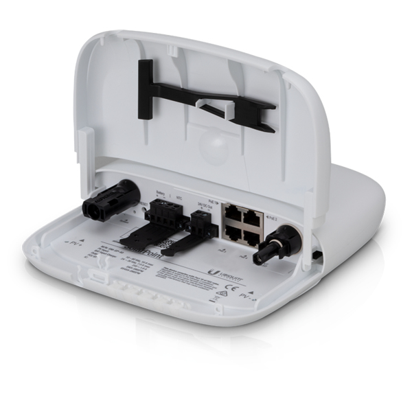Ubiquiti SunMAX SolarPoint - Einzelband (2,4GHz) - Ethernet/LAN - Weiß, Ansicht 3
