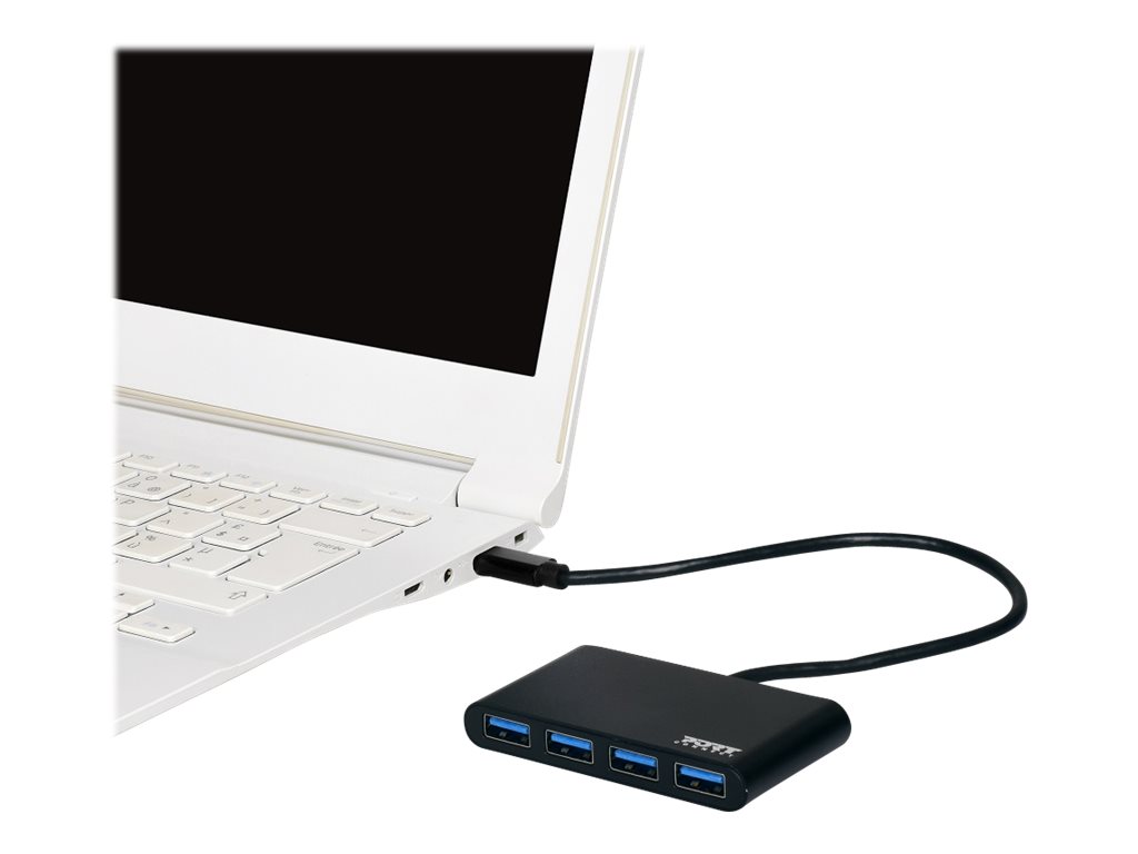 PORT Designs USB HUB 4 PORTS USB 3.0 TYPE C (900123)