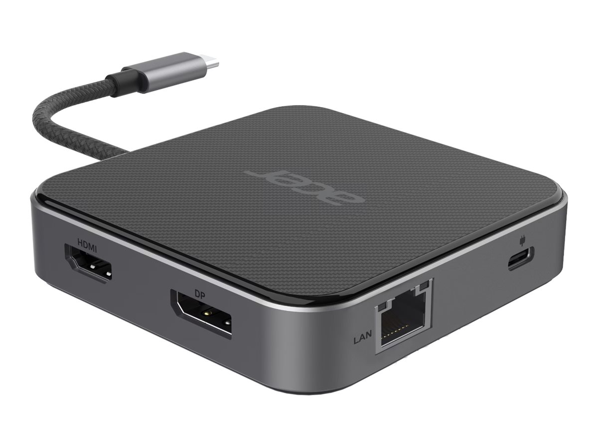 Acer 7-In-1 - Dockingstation - USB-C - HDMI