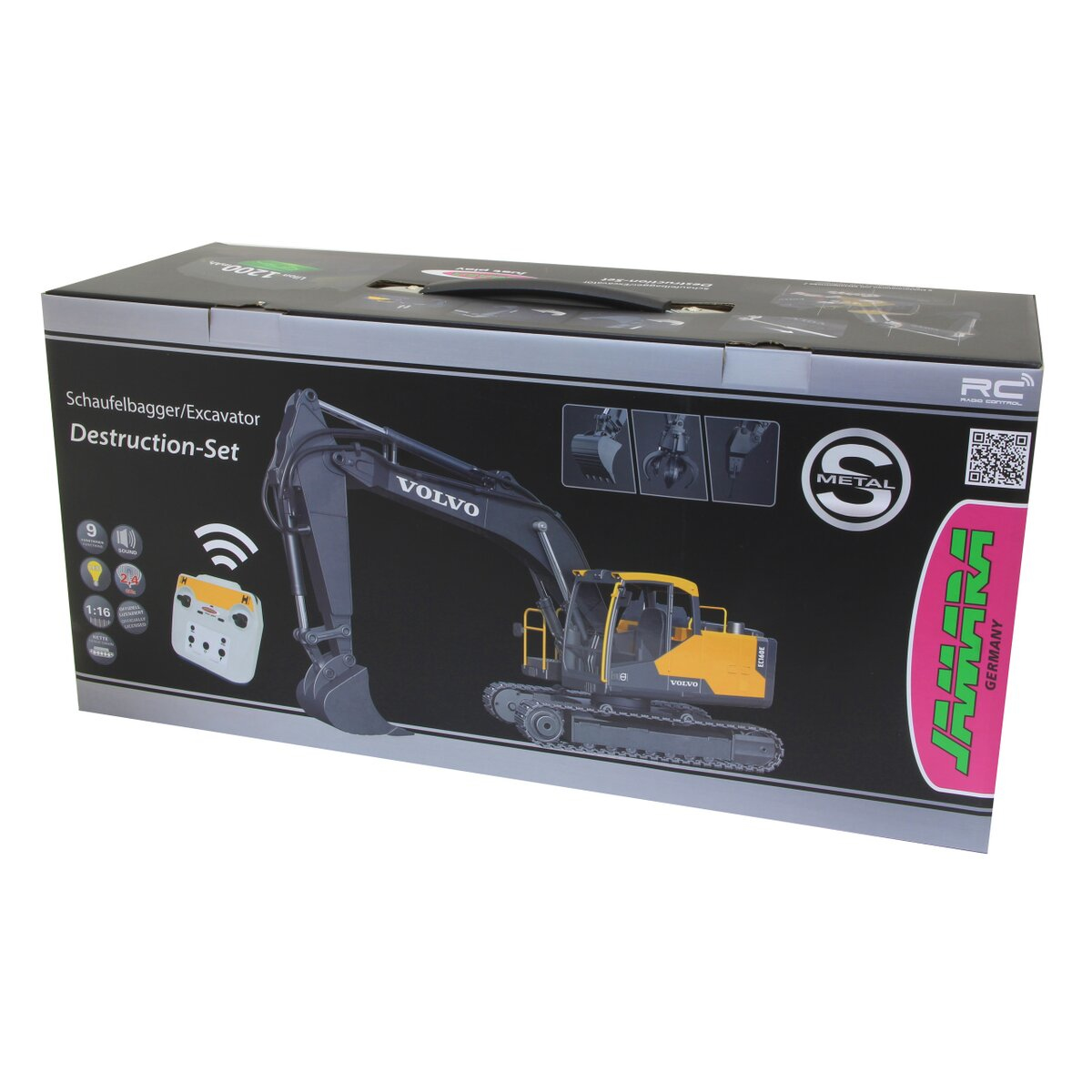JAMARA 406300 - Bagger - 1:16 - 14 Jahr(e) - 1200 mAh - 2,87 kg, Ansicht 2
