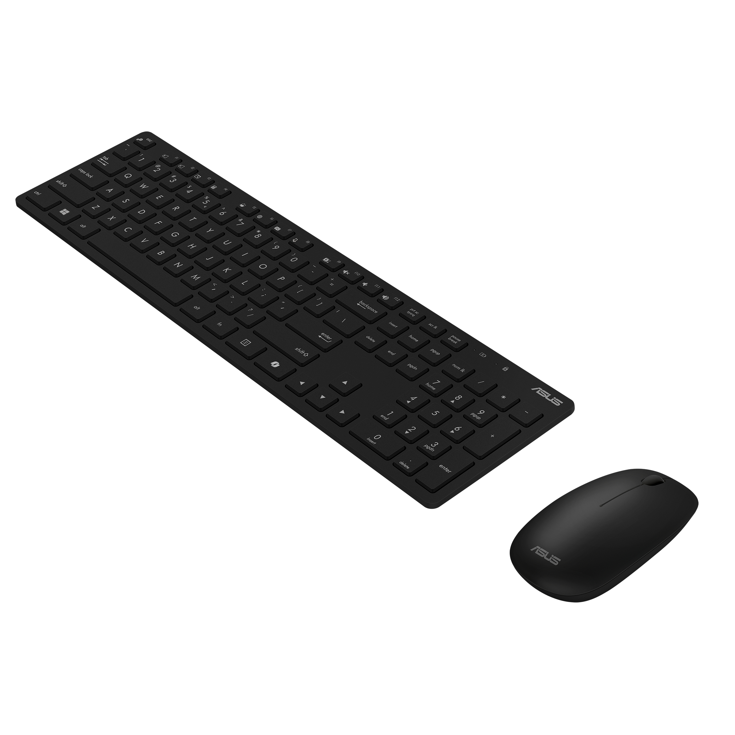 ASUS W5000 - Tastatur-und-Maus-Set - 100% - kabellos - schwarz, Ansicht 4