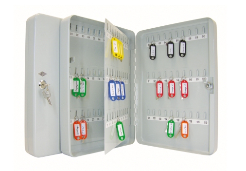 WEDO Schlüsselschrank - 110 Haken - Stahl, Ansicht 2