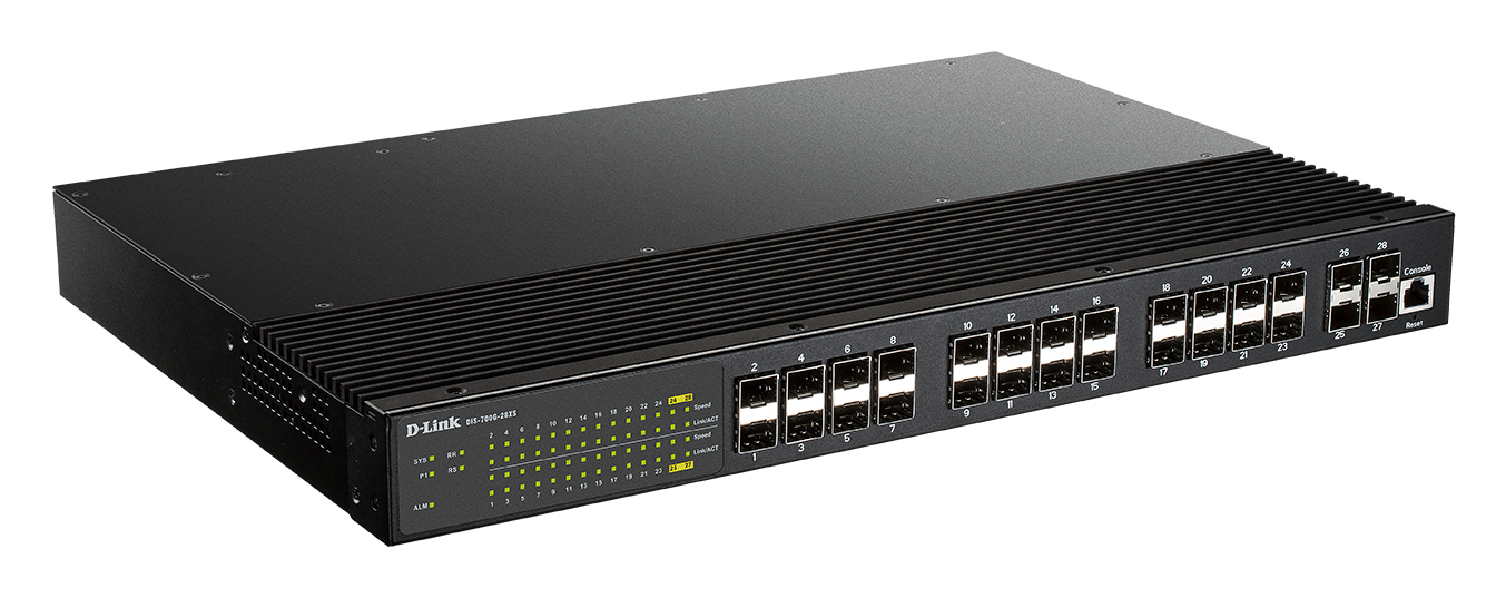 D-Link DIS 700G-28XS - Switch - L2+ - managed, Ansicht 2