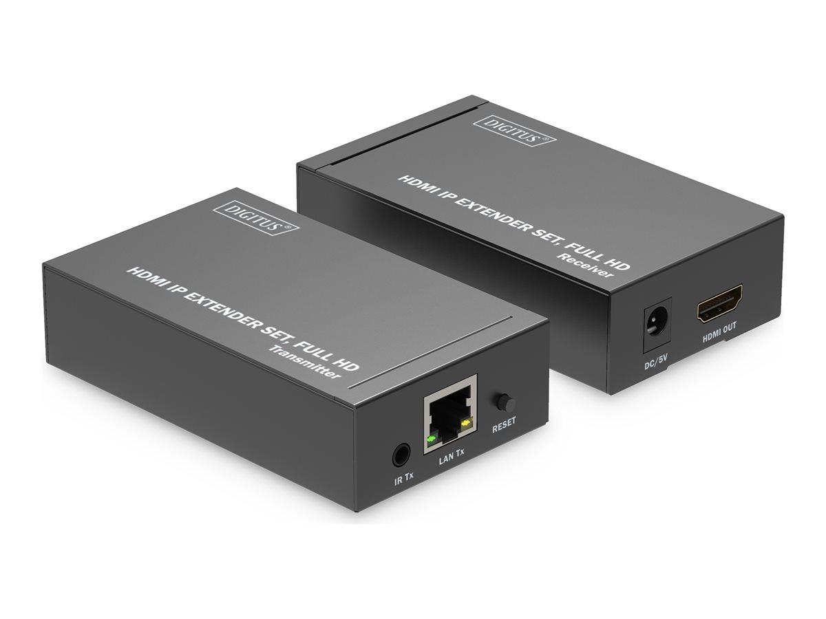DIGITUS HDMI IP Extender Set Full HD