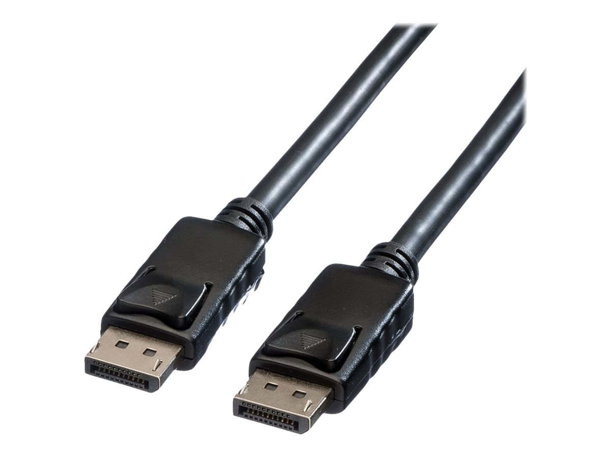 Roline - DisplayPort-Kabel - DisplayPort (M) eingerastet zu DisplayPort (M) eingerastet - DisplayPort 1.2 - 2 m - 4K Unterstützung