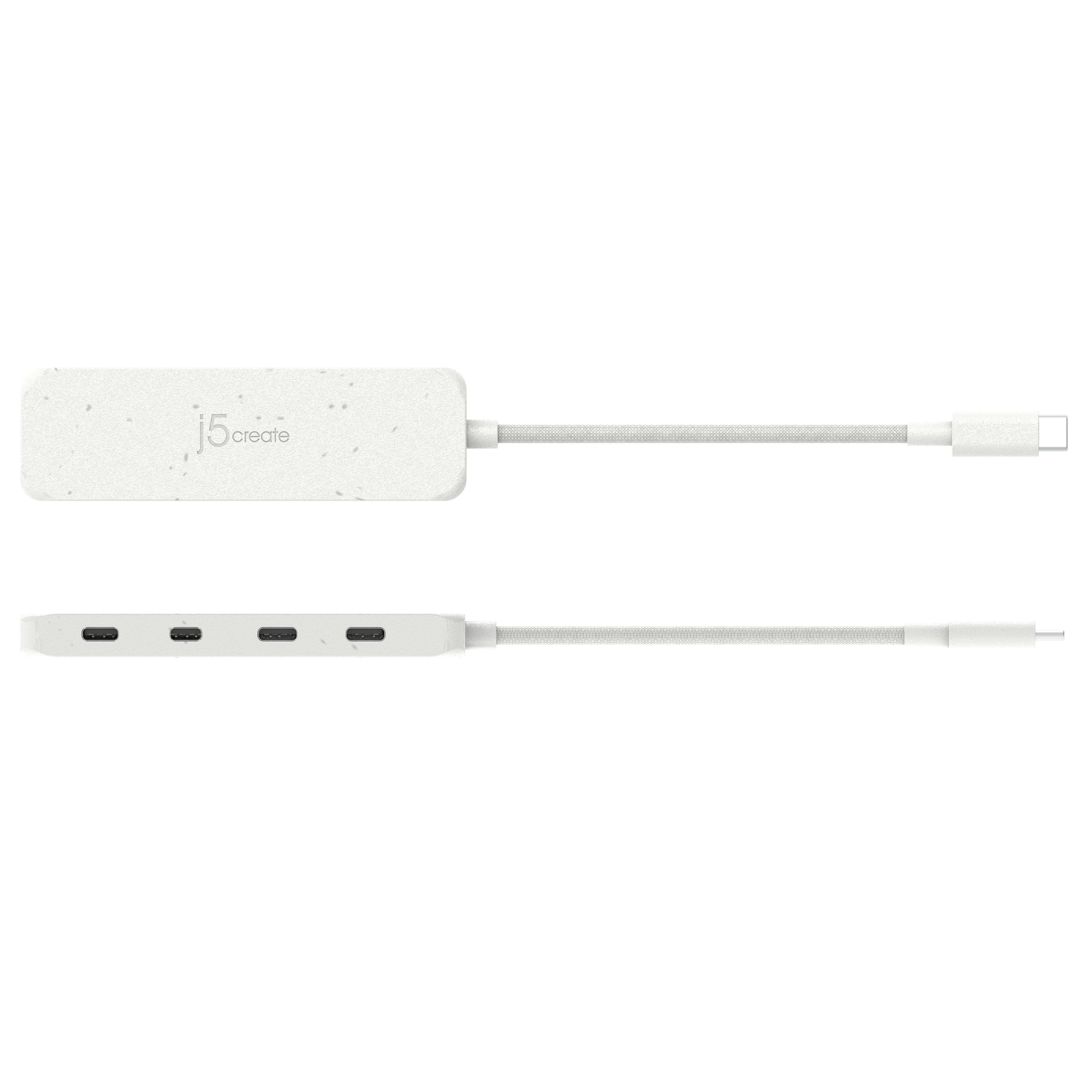 j5create JCH345EW - Hub - eco-friendly, USB-C, Ansicht 2