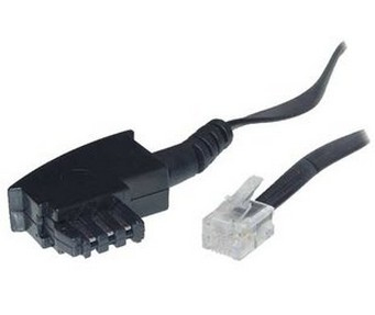 S/CONN maximum connectivity S-Impuls - Telefonkabel - TAE-F (M) zu RJ-11 (6-polig), Ansicht 2