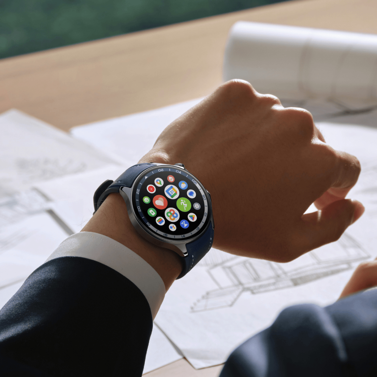 OnePlus Watch 2 Blue - Smartwatch, Ansicht 2