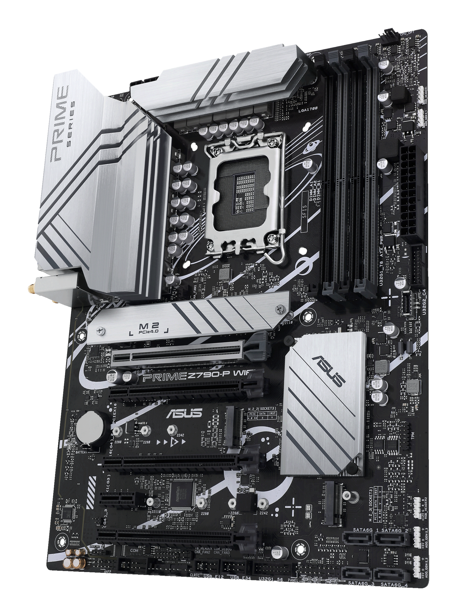 ASUS Prime Z790-P WIFI - Motherboard - ATX - LGA1700-Sockel - Z790 Chipsatz, Ansicht 3
