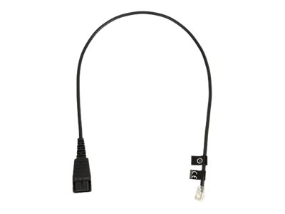 Jabra - Headset-Kabel - RJ-10 männlich zu Quick Disconnect männlich - 0.5 m