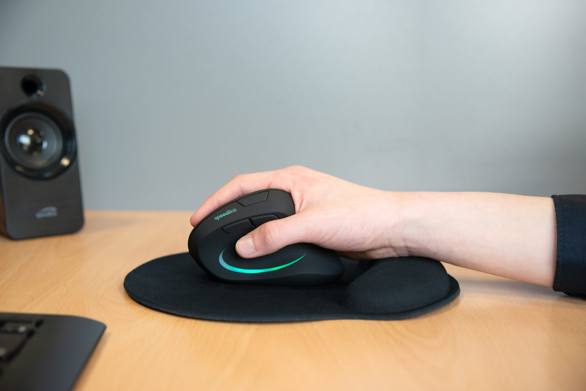 SPEEDLINK Mauspad VELLU Memory Foam schwarz retail, Ansicht 2