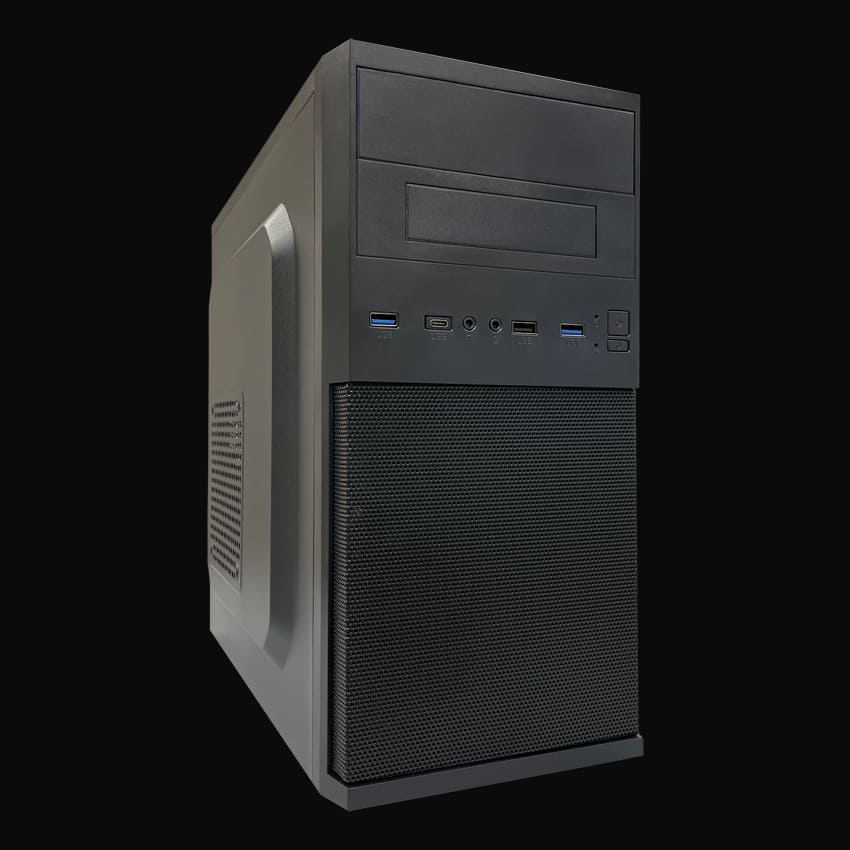 LC-Power 2004MB-V3 - - micro ATX - Schwarz, Ansicht 3