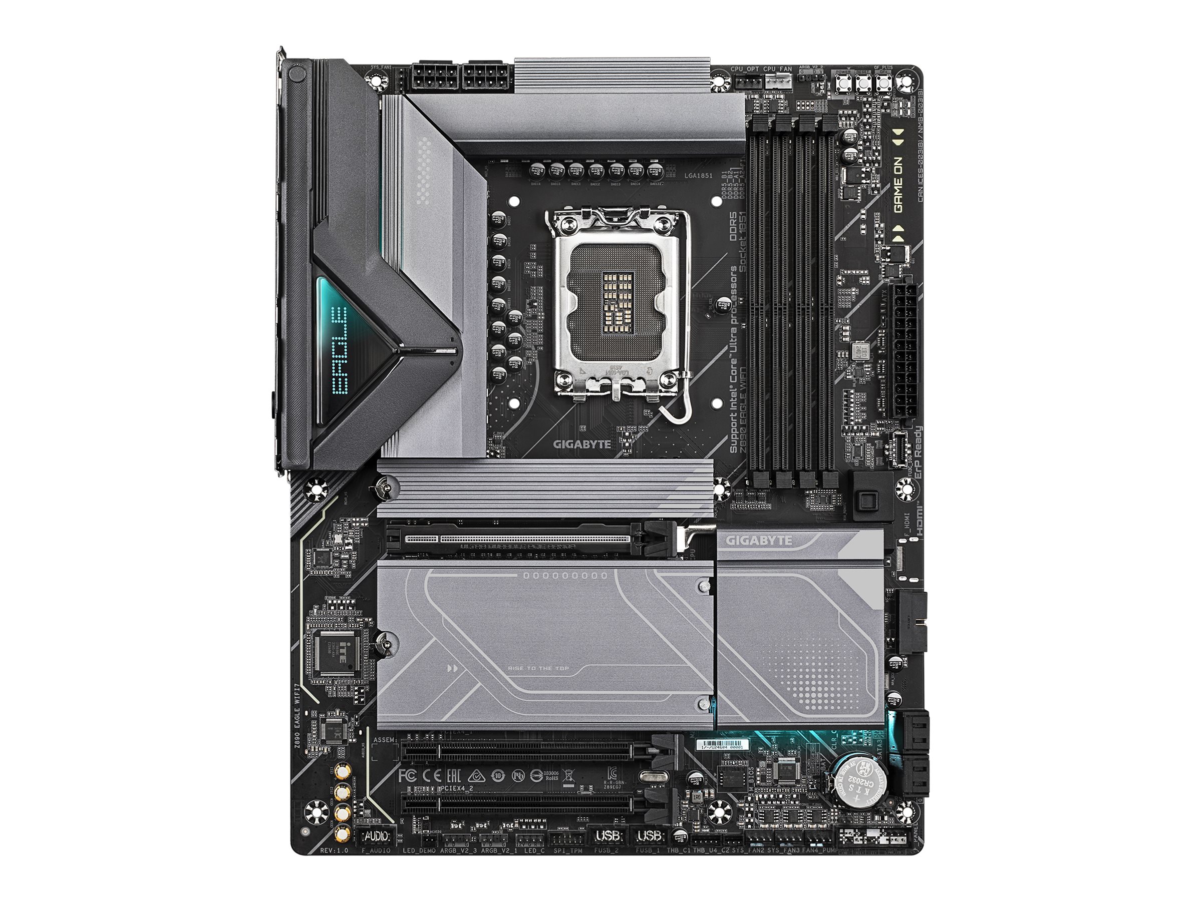 Gigabyte Z890 EAGLE WIFI7 - Motherboard - ATX - LGA1851-Sockel - Z890 Chipsatz - USB4, USB 3.2 Gen 2, USB 3.2 Gen 1, USB