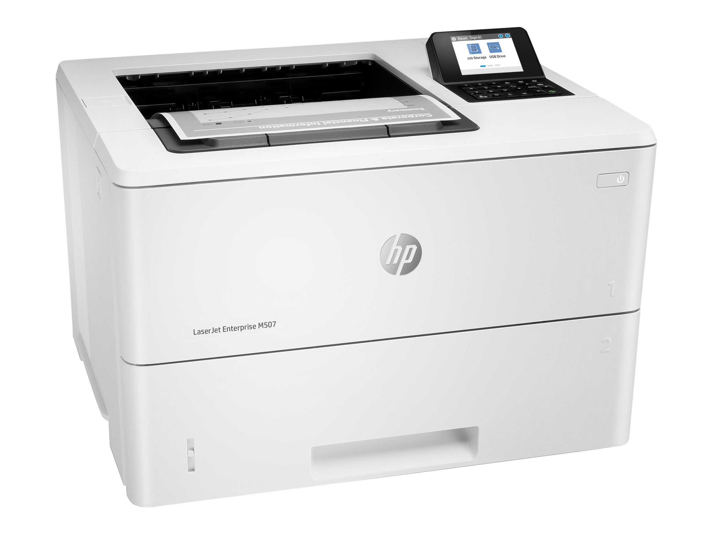 HP LaserJet Enterprise M507dn - Drucker - s/w - 190, Ansicht 5