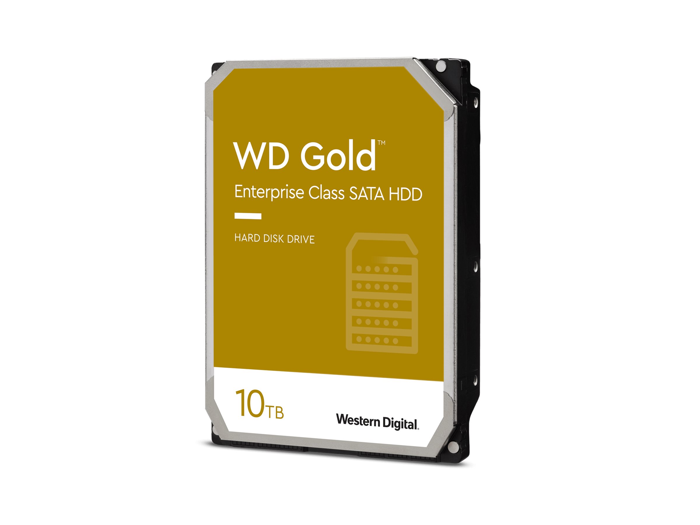WD Gold WD103KRYZ - Festplatte - Enterprise - 10 TB - intern - 3.5 (8.9 cm)