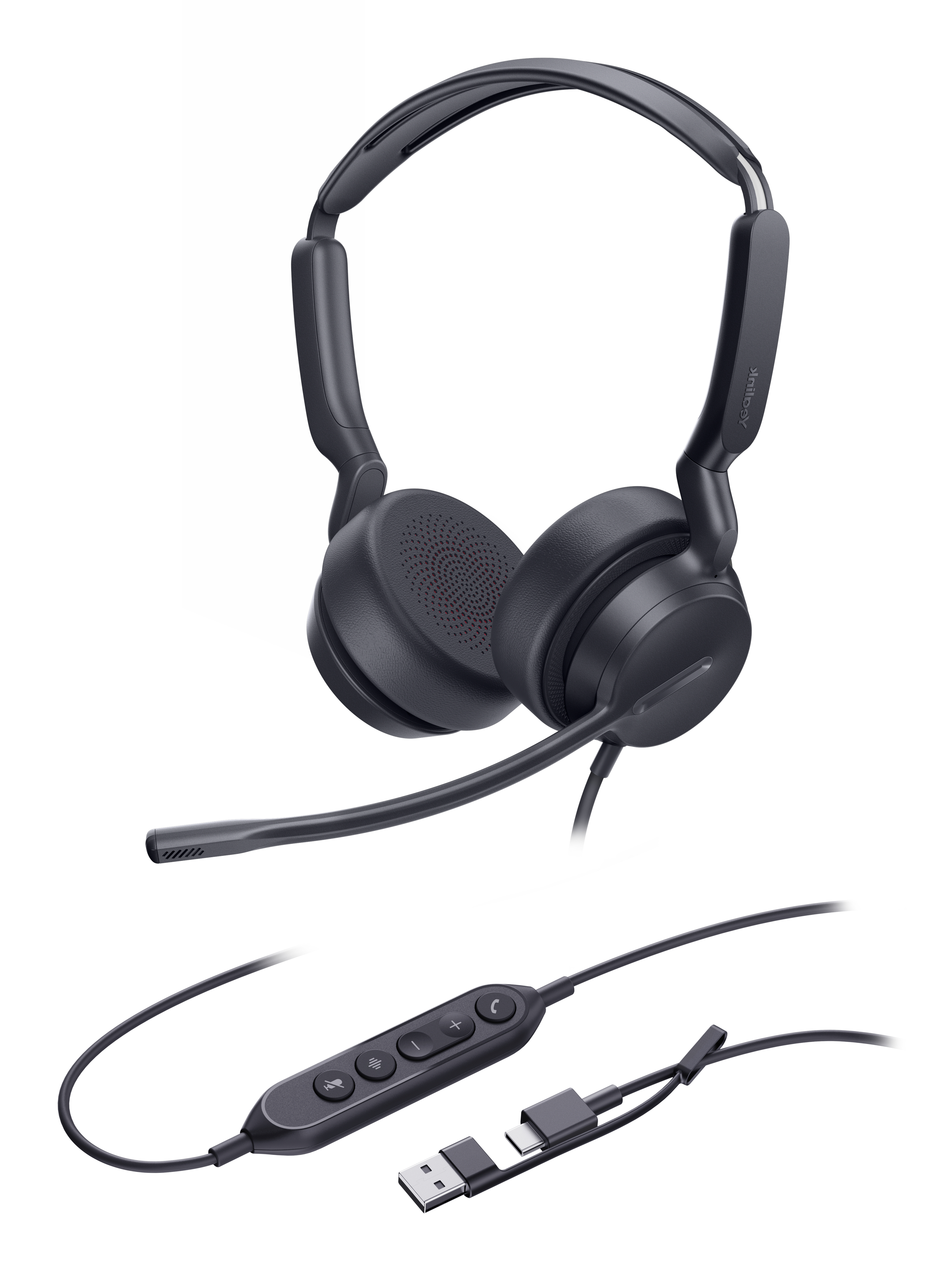Yealink UH42 Dual - Headset - On-Ear - kabelgebunden, Ansicht 4